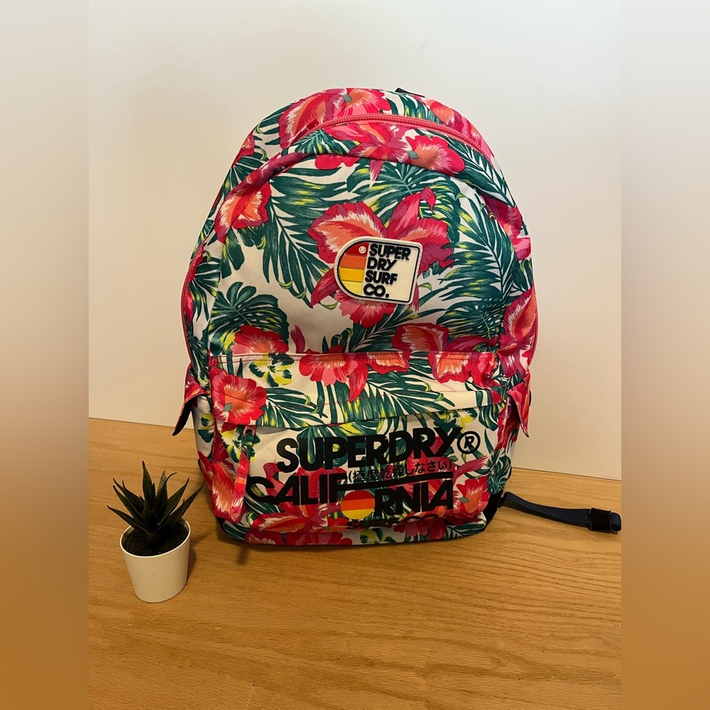 SuperDry Floral Backpack